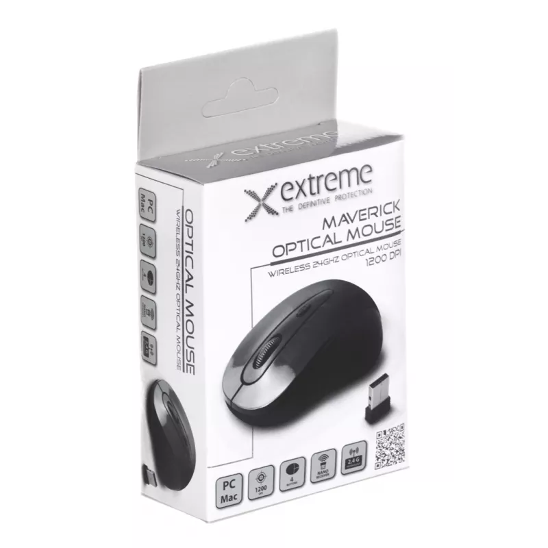 Mysz Extreme XM104K USB Typ-A Optyczna 1000 DPI Praworęczna