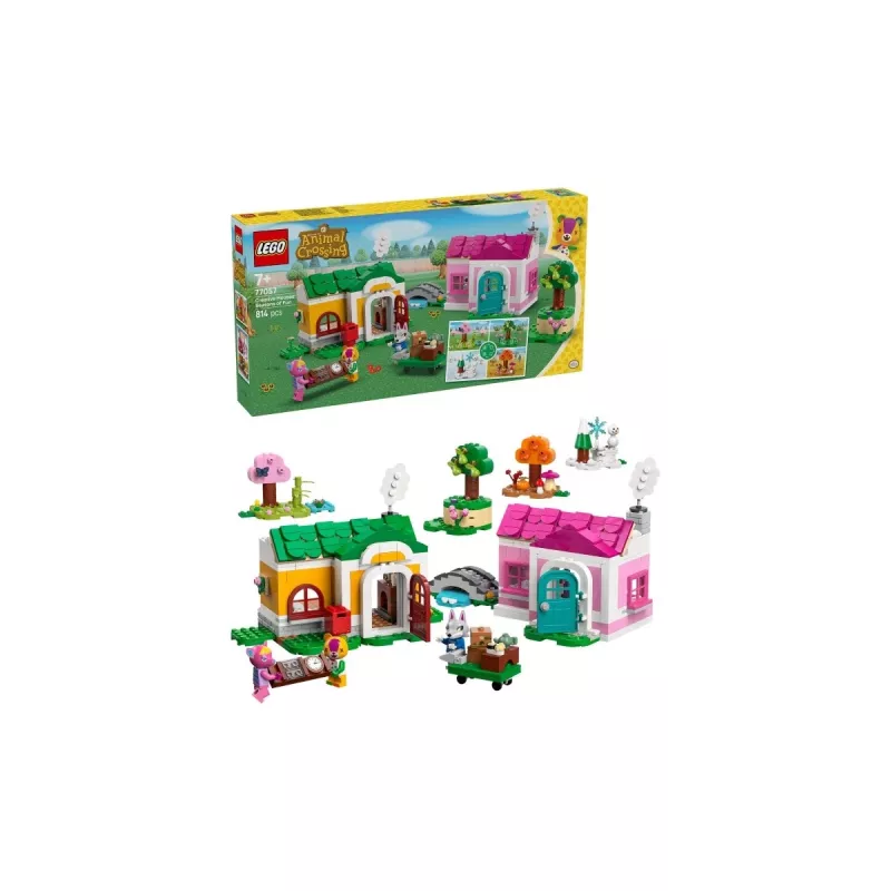 Klocki konstrukcyjne LEGO 77057 Animal Crossing Kreatywne domy Pory roku zabawy