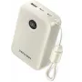 Power Bank Vention 20000mAh 22.5W — 2× USB‑C, 1× USB‑A, Beżowy