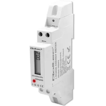 Jednofazowy licznik elektroniczny QOLTEC 50993 230V 30A