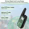 Ręczne krótkofalówki Baofeng BF-T25E — 16 kanałów, 2×1400 mAh Li‑Ion, VOX, LCD, zielony, zestaw 2 szt.