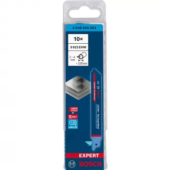 Bosch Expert 2 608 900 362 brzeszczot do wyrzynarek/pił szablastych/szablastych Carbide 10 szt.