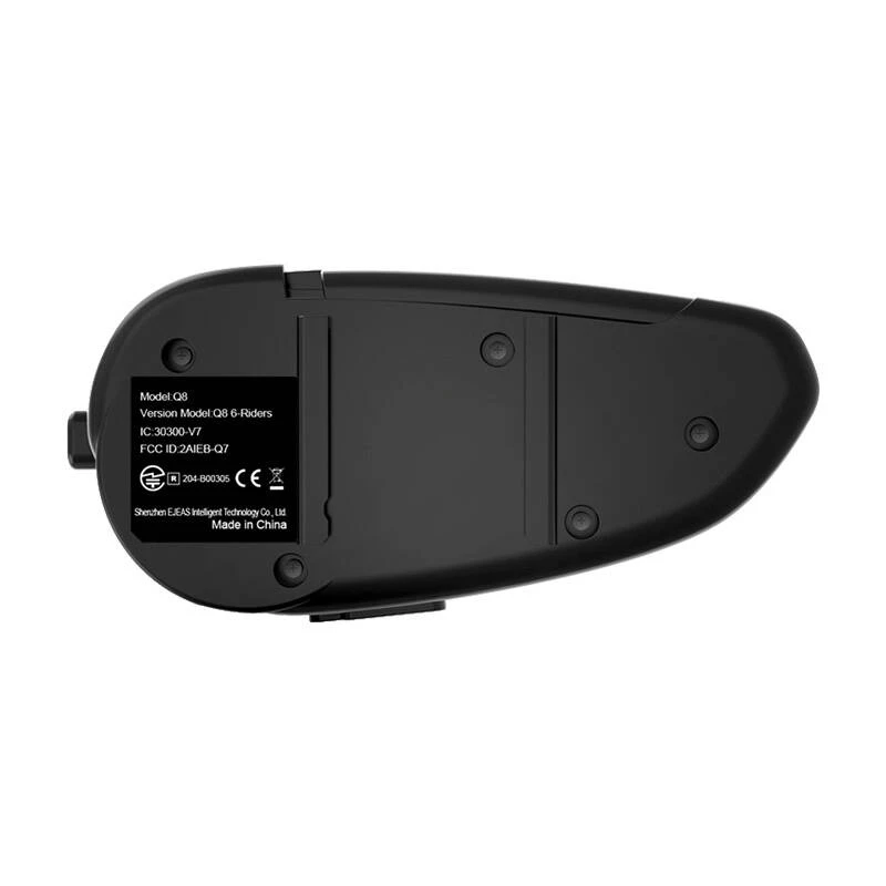 Motocyklowy interkom EJEAS Q8 – Bluetooth komunikator kaskowy dalekiego zasięgu