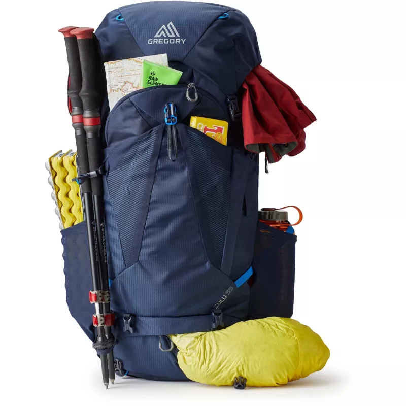 Zulu 55, plecak niebieski, 55 L, rozmiar S/M