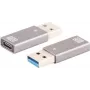 Adapter złączy ShiverPeaks BS14-05033 USB A na USB C szary