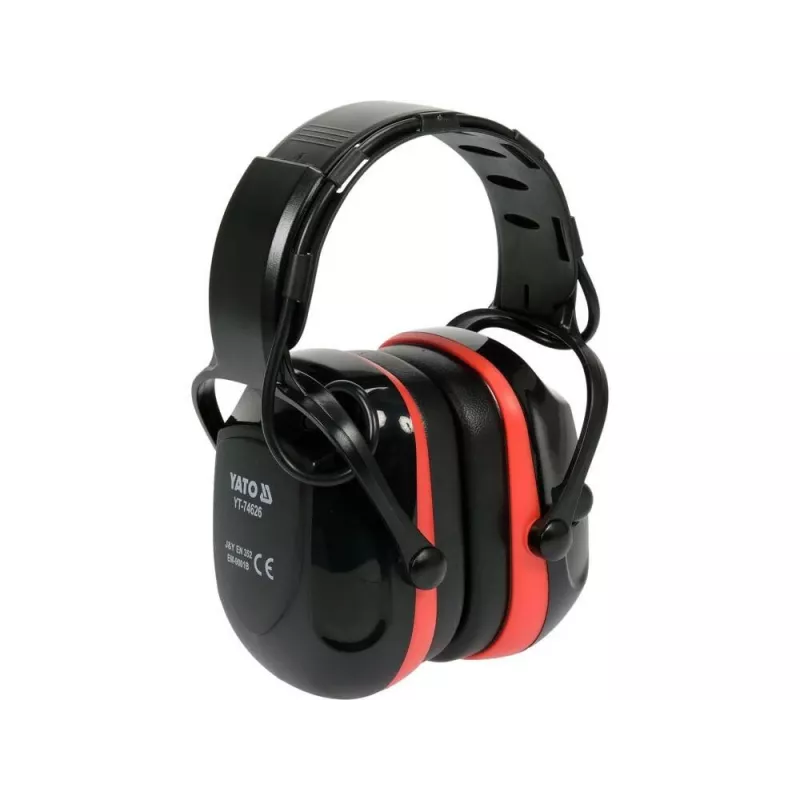 Słuchawki ochronne YATO YT-74626, konstrukcja PVC, bateria litowo-polimerowa, 348 g
