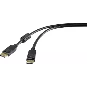 Kabel DisplayPort Renkforce 1409674 — 50 cm, cyfrowe wideo, DisplayPort 1.2