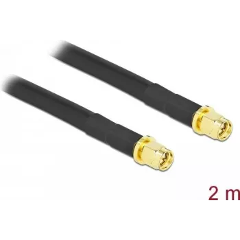 Kabel antenowy DeLOCK wtyk SMA na wtyk SMA LMR/CFD300 2 m