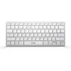 INCA Klawiatura IBK-565BT BT 5.0, Smart, Bateria 150 godz., 8-10 m srebrna