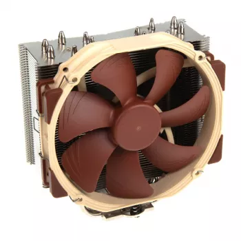 Noctua NH-U14S element chłodzący komputer Chłodzenie procesora 12 cm Brązowy, stal nierdzewna