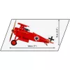 Klocki Fokker DR.1 Red Baron 221 klocków