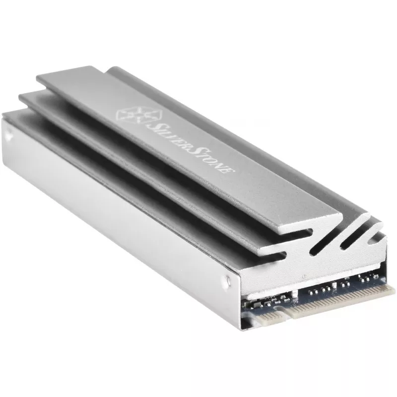 Pasywne chłodzenie M.2 SILVERSTONE TP04 — Aluminiowy radiator dla dysków M.2 SSD (SST-TP04)