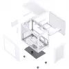 Jonsbo C6 MAX obudowa PC, mini obudowa, Micro-ATX, Szkło Hartowane - Wei