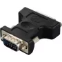 Renkforce RF-6667626 Adapter DVI-VGA [1x gniazdo DVI 24+.- 1x wtyk VGA] Czarny - Cyfrowy/Wyświetlacz/Video (RF-6667626)