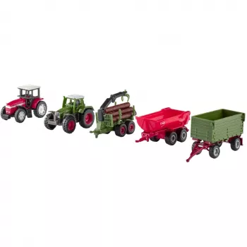 Zestaw zabawek maszyn rolniczych Siku Farmer 8300 — modele odlewane ciśnieniowo