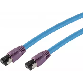 ShiverPeaks Kabel sieciowy S/CONN 08-40081 Niebieski 15m Cat8 S/FTP