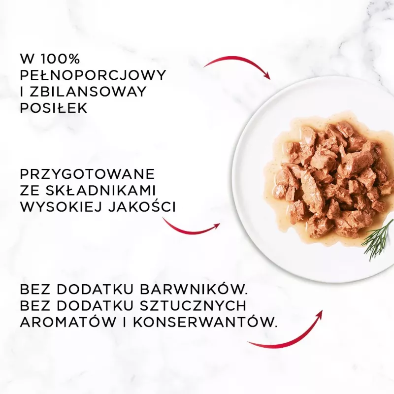 GOURMET Mon Petit Poultry Mix - mokra karma dla kota - 6 x 50 g