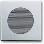 BUSCH JAEGER 8200-0-0080 - Aluminium - Srebrny - konwencjonalny - Busch-Jaeger - wkładka głośnikowa 8223 U - 63 mm - 63 mm