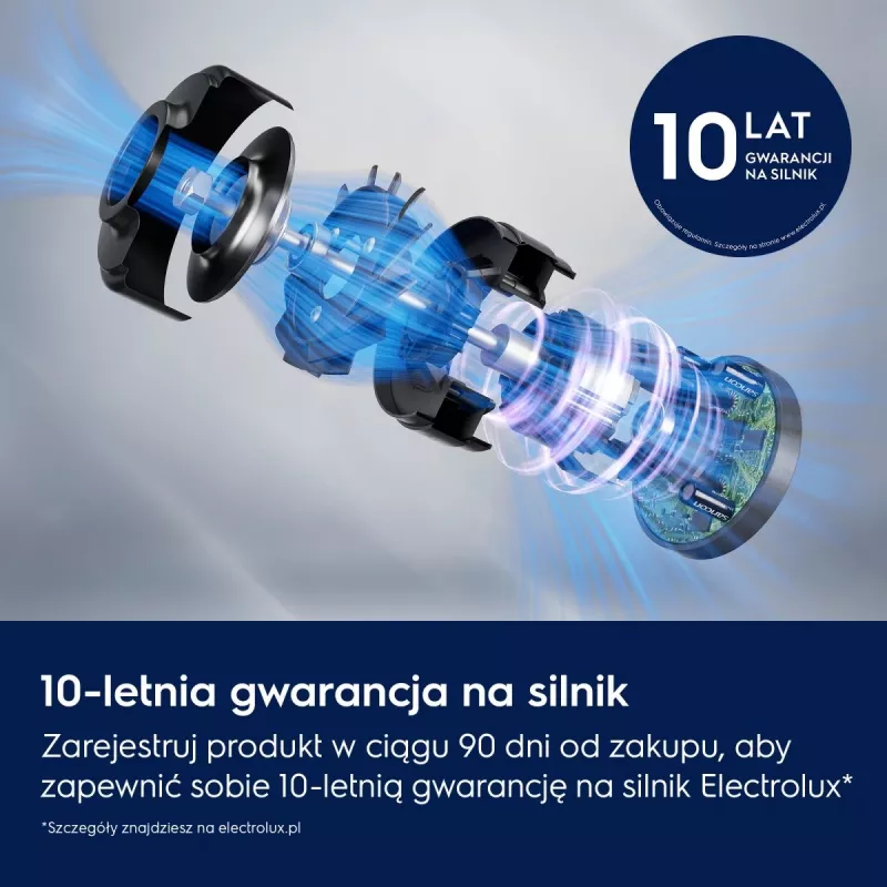 Electrolux EP82AB25UG odkurzacz pionowy/szczotka elektryczna Bateria Sucho Cykloniczny Bezworkowy 0.4 l 100 W Szary