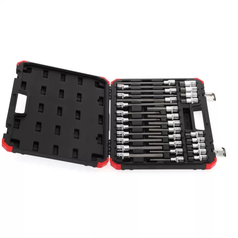 Zestaw nasadek Gedore R68003030 — 1/2 inch, 30-częściowy zestaw nasadek do bitów i akcesoriów