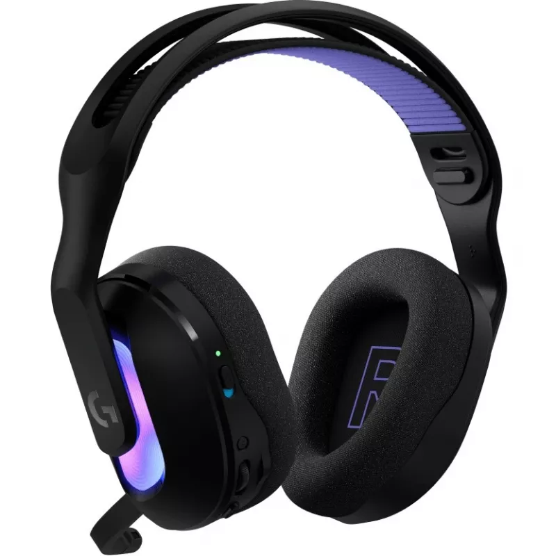 Logitech G G522 LIGHTSPEED bezprzewodowy zestaw słuchawkowy do gier LIGHTSYNC RGB mikrofon i zaawansowana zsynchronizowana dźwiękowo łączność potrójna - LI