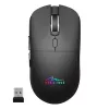 Mysz bezprzewodowa MEDIA-TECH MT1124 BT/RF Silent & Recharge — symetryczna, 3200 DPI, Bluetooth + USB 2,4 GHz, 6 przycisków, akumulatorowa
