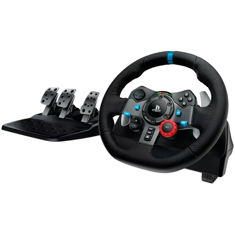 LOGITECH G29 EU + G435 Black Gaming Controller Aluminium Black USB Kierownica + pedały + zestaw słuchawkowy PC