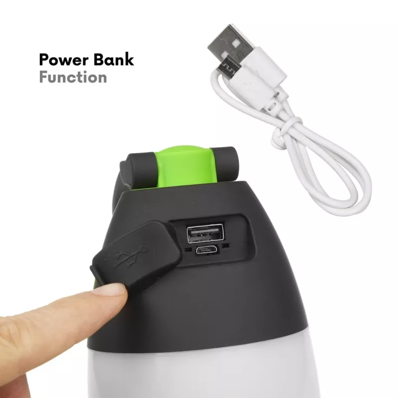Akumulatorowa lampa kempingowa LED MACLEAN MCE298 3 W przenośna, zasilana przez USB, kompaktowa