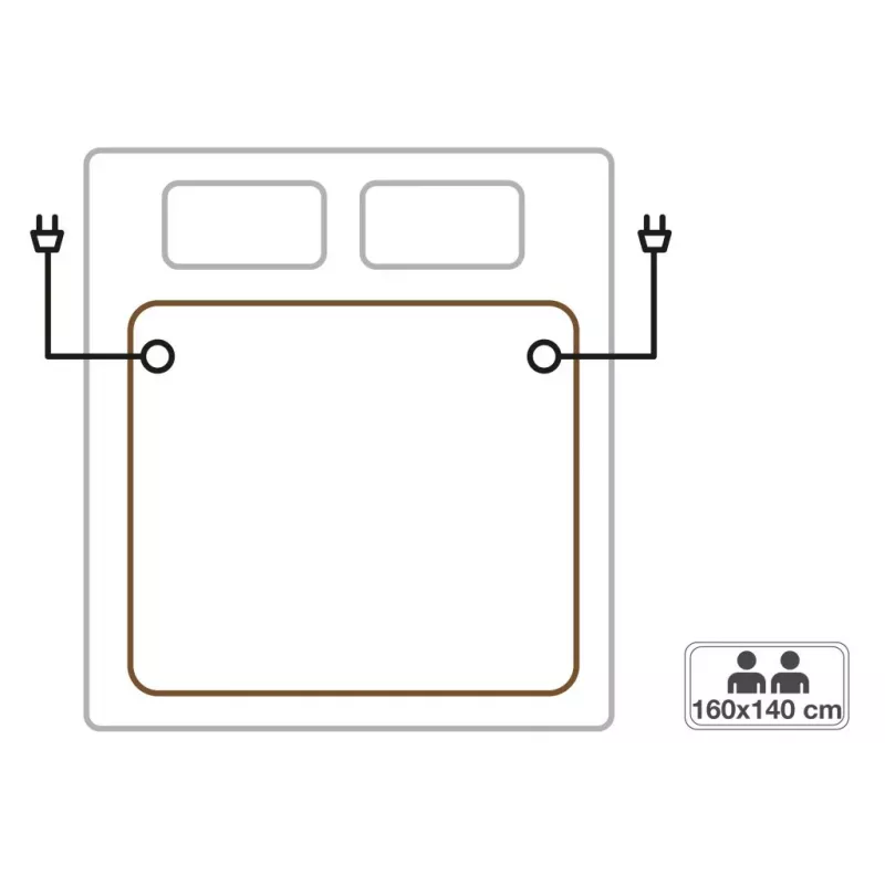 Koc elektryczny Beper P203TFO110