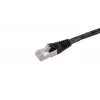 Kabel sieciowy Extralink LAN Patchcord Kat.5e RJ-45 F/UTP 0.5m Czarny