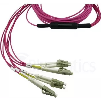 BlueOptics X66205-1-BO kabel światłowodowy InfiniBand 1 m MPO 4x LC OM4