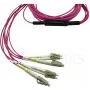 BlueOptics X66205-1-BO kabel światłowodowy InfiniBand 1 m MPO 4x LC OM4