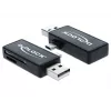 Czytnik kart DeLOCK 91731 USB 2.0 czarny