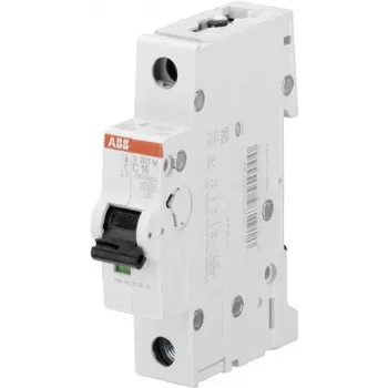 ABB Wyłącznik nadmiarowoprądowy C6A S201M-C6 pro M comp. 10kA 1-biegunowy C-Charakt. S201M-C6 (2CDS271001R0064)