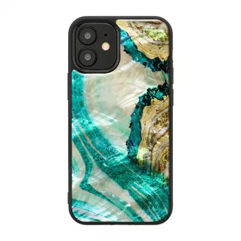 Etui ochronne iKins do Apple iPhone 12 mini — aqua agate