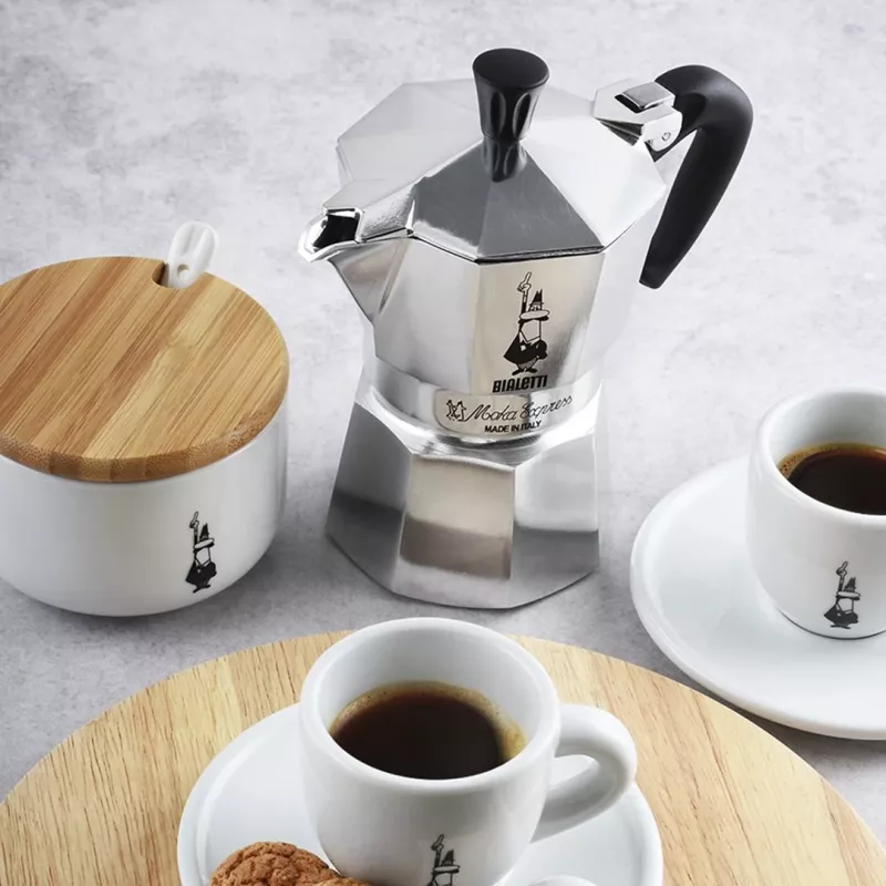 Bialetti Moka Express kawiarka 0,06 l aluminium, czarny