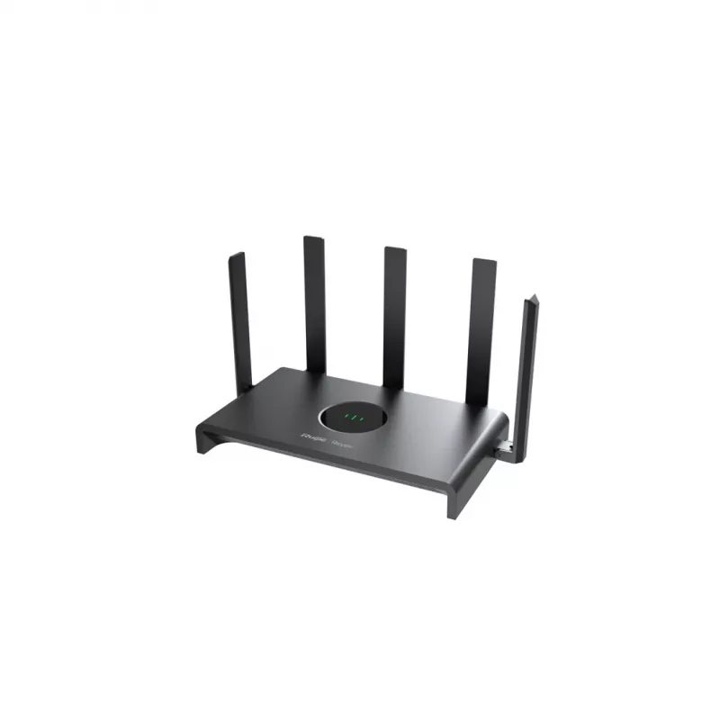 Router stołowy RUIJIE RG-EW1300G Dwuzakresowy Wi‑Fi 5 1300Mbps, MediaTek MT7621, 3x Gigabit LAN, 5 anten zewnętrznych