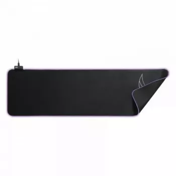 L33T Gaming 160406 Asar Bardagi XXL RGB Podkładka pod mysz gamingowa, szybka powierzchnia. 920 x 294 x 3 mm, Czarny