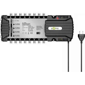 Goobay Satelitarny multiswitch 9 wejść/16 wyjść (64884)