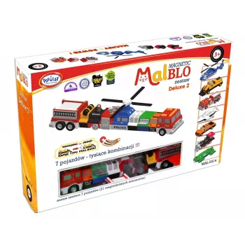 Zestaw pojazdów Popular Playthings Magnetic Mix or Match