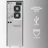 Qoltec 52284 Zasilacz awaryjny UPS | 10kVA | 10000W | Współczynnik mocy 1.0 | LCD | EPO | USB | On-line