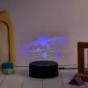 Manta SNL118RGB RGB dekoracyjna lampa LED 3D