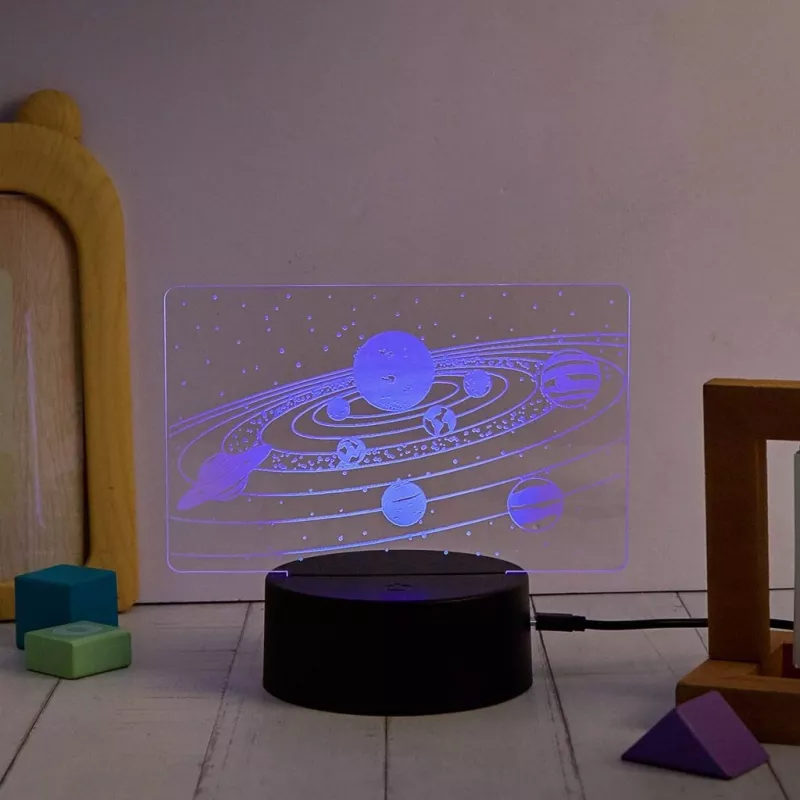Manta SNL118RGB RGB dekoracyjna lampa LED 3D