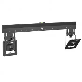Maclean MC-481 Ultra płaski, smukły uchwyt ścienny do telewizora, do TV 37-80 cali, płaskich i zakrzywionych, max. 75 kg, VESA 600x400, uniwersalny uchwyt