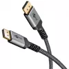 Pro Displayport 1.4 w oplocie - Przewód wyświetlacza - 3m - Czarny