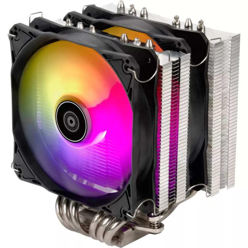 SilverStone Hydrogon D120 ARGB - Chłodzenie procesora - (dla: LGA1156, LGA1155, LGA2011, LGA1150, LGA1151, AM4, LGA2066, LGA1200, LGA1152, LGA1700)