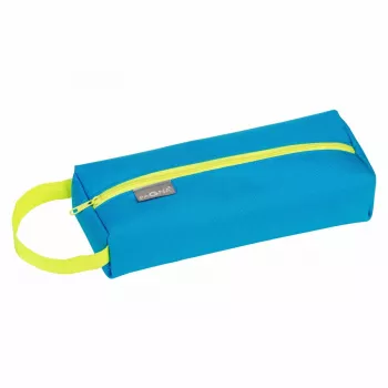 PAGNA 22520-20 piórnik z recyklingowanego PET, miękki, niebieski
