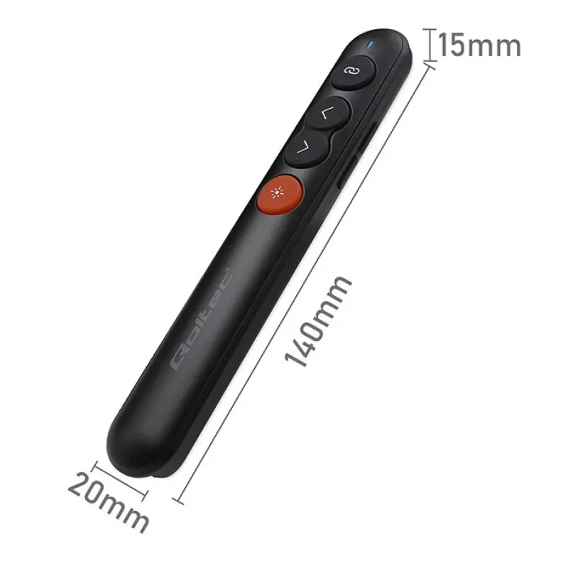 Prezenter laserowy 4w1 USB 3.0 2,4 GHz 30 m