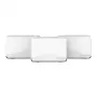 System mesh MERCUSYS Halo H27BE (3 szt.) Dwupasmowy 2,4/5 GHz Wi‑Fi 6, łącznie 3568 Mbps, 3 porty LAN, anteny wewnętrzne, biały