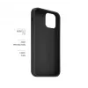 Fixed STORY tylna obudowa do Xiaomi Redmi 15 4G/5G, gumowana czarna obudowa ochronna